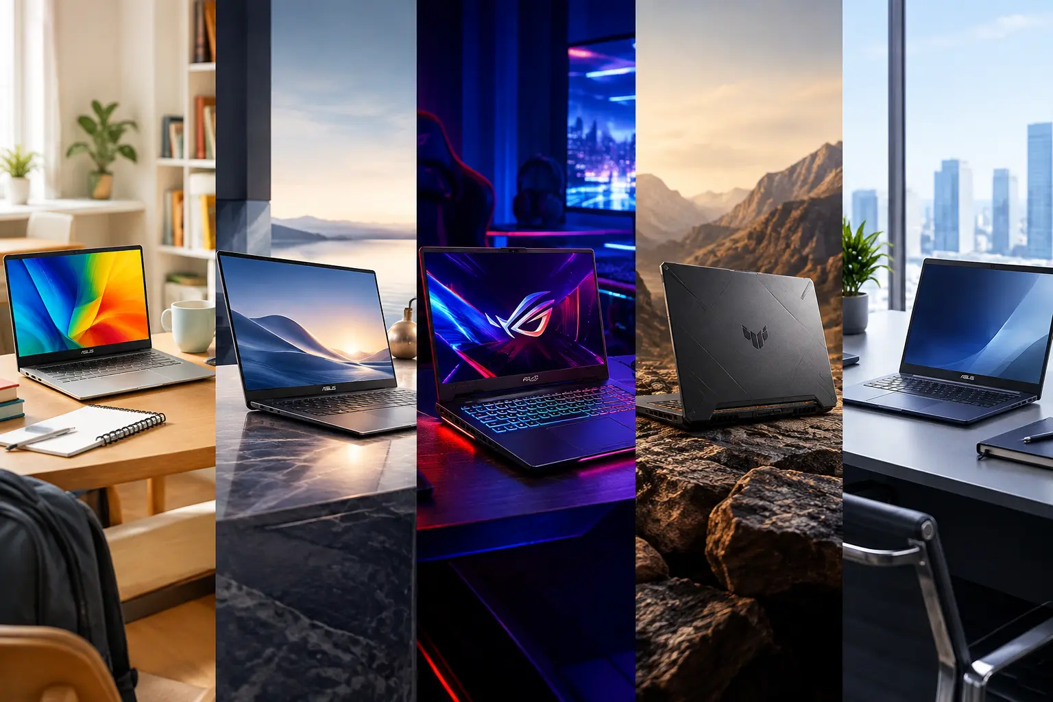 Asus VivoBook ZenBook ROG TUF ExpertBook repair Mumbai